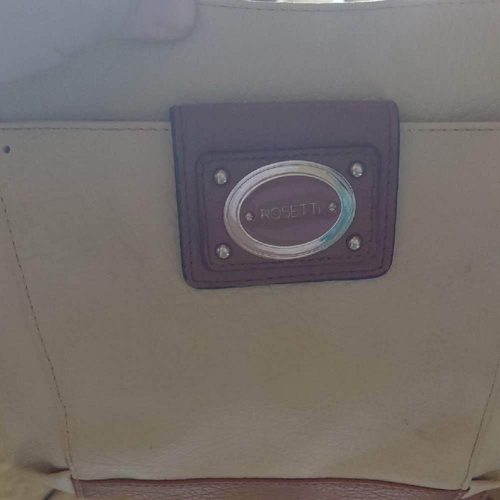 Rosetti Beige and Tan Tote